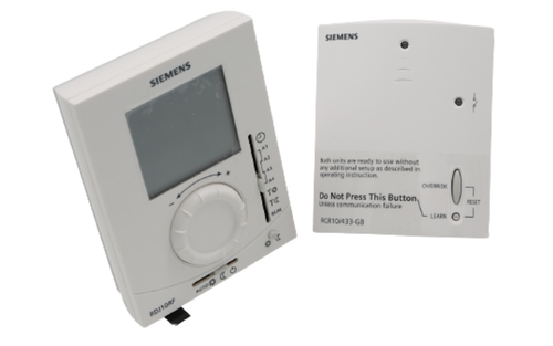 Siemens RDJ10RF/SET-GB RF Wireless Digital Room Thermostat