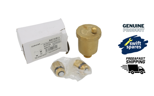Comap BG743677 3/8" Auto Air Vent + 1/2" Adaptor
