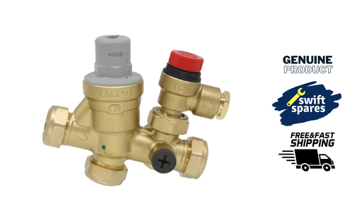 Caleffi  061-388-0802 22mm 3/6 Bar Multibloc Inlet Control Valve 1 Piece - NEW