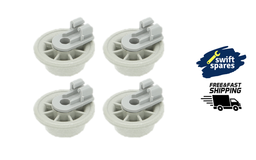 4X Dishwasher Lower Basket Roller For Bosch 00611475, 611475, AP4339780, 1559847