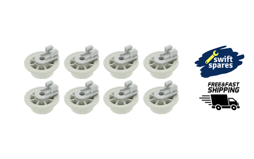 8X Dishwasher Lower Basket Roller Runner Wheel For BOSCH NEFF SIEMENS 00611475