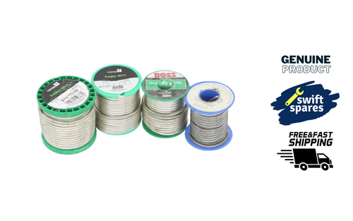 4x PLUMBING SOLDER WIRE CENTER BOSS ETC - PART USED ROLLS