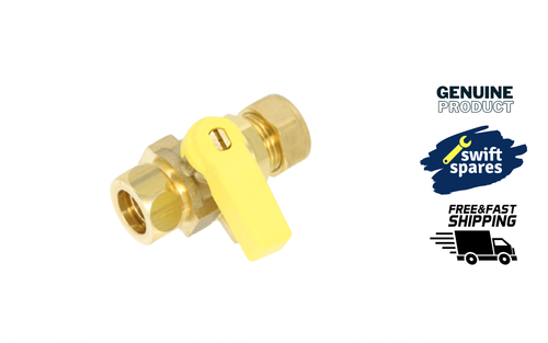 Glowworm 0020026409 Gas Isolation Valve Glowworm Flexicom Ultracom Boiler - NEW