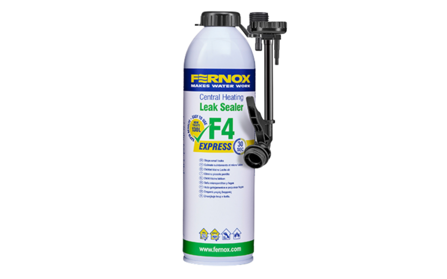 FERNOX LEAK SEALER F4 400ML EXPRESS CENTRAL HEATING BOILER