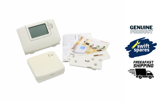 HONEYWELL CM927 WIRELESS PROGRAMMABLE ROOM THERMOSTAT AND RECEIVER UNIT - USED