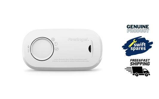 FireAngel FA3313-EU LED Carbon Monoxide Alarm Replaceable Battery 10 Year Life