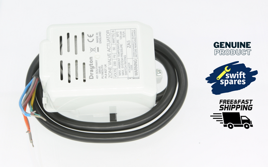 DRAYTON 22mm ZA5 REPLACEMENT ACTUATOR 2 PORT HEAD BGMVSP2  5 WIRE BRITISH GAS