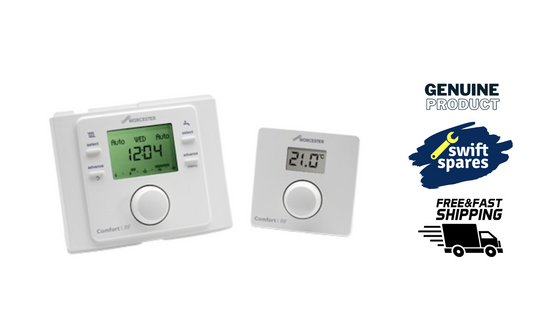 Worcester 7733600001 Comfort I RF Wireless Digital Room Thermostat (new/other)