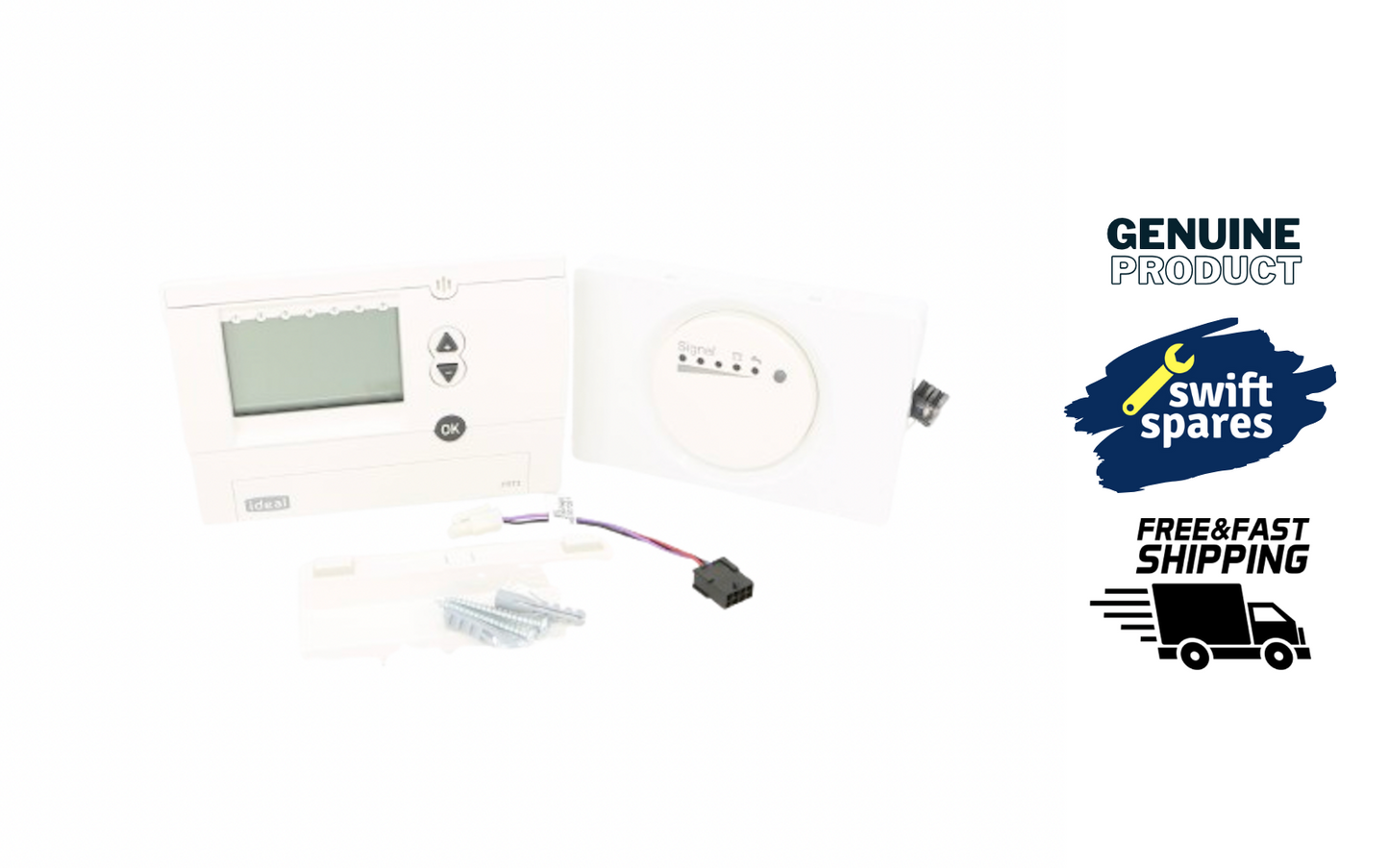 Ideal 216131 RF Electronic 7 Day Programmable Room Thermostat Kit