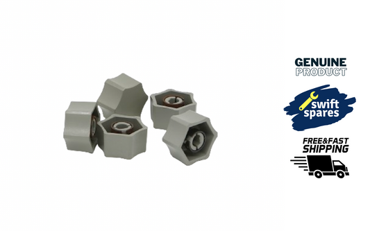 5x Worcester Bosch 87161211090 Boiler Valve Spindle Knob Assembly Grey