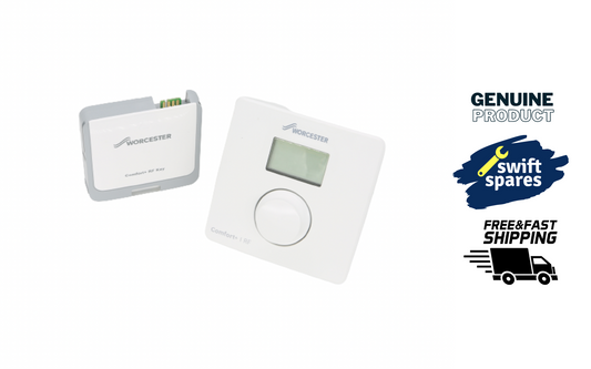 WORCESTER COMFORT+ I RF WIRELESS ROOM THERMOSTAT & TIMER 7738112323 BNIB