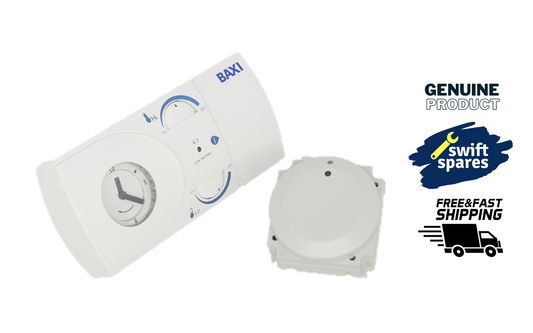 Baxi 5117391 RF Wireless 24 Hour Programmable Room Thermostat - NEW