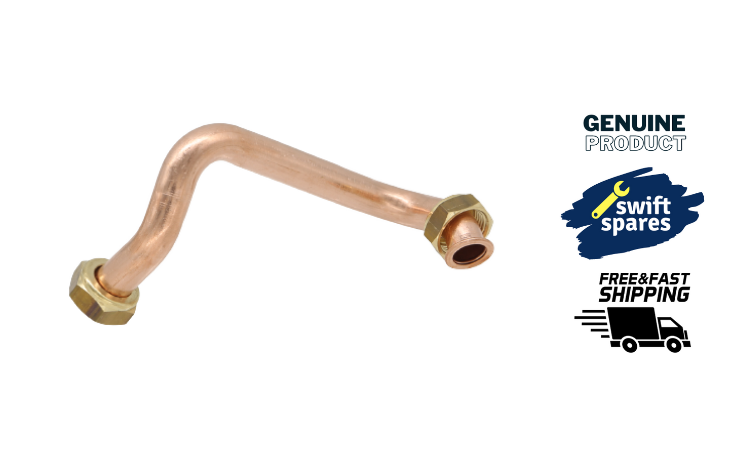Baxi 248738 Pipe Expansion Vessel Inlet Pipe - NEW