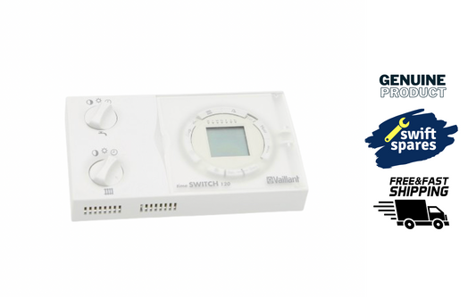 Vaillant 306742 TimeSwitch 120 7 Day Plugin Digital Time Switch