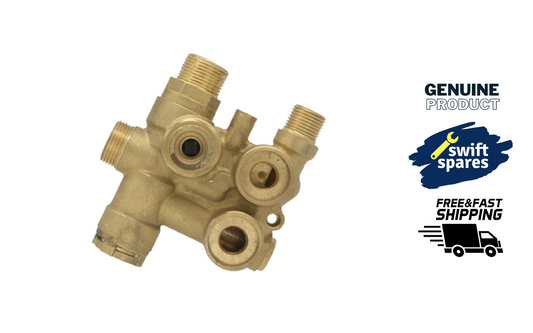 BAXI 5118381 DUOTEC 24HE 28HE 33HE 40HE 3 WAY DIVERTER VALVE ASSEMBLY 7224763