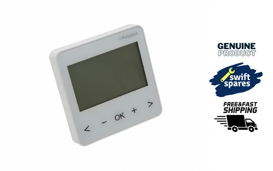Polypipe UFHPROGRFB 7 Day Programmable Wireless Under Floor Heating Thermostat