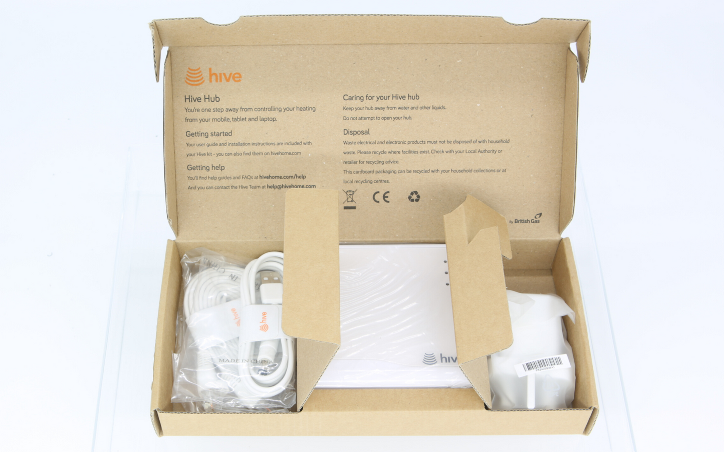 Hive Hub V2 British Gas - new unregistered unused