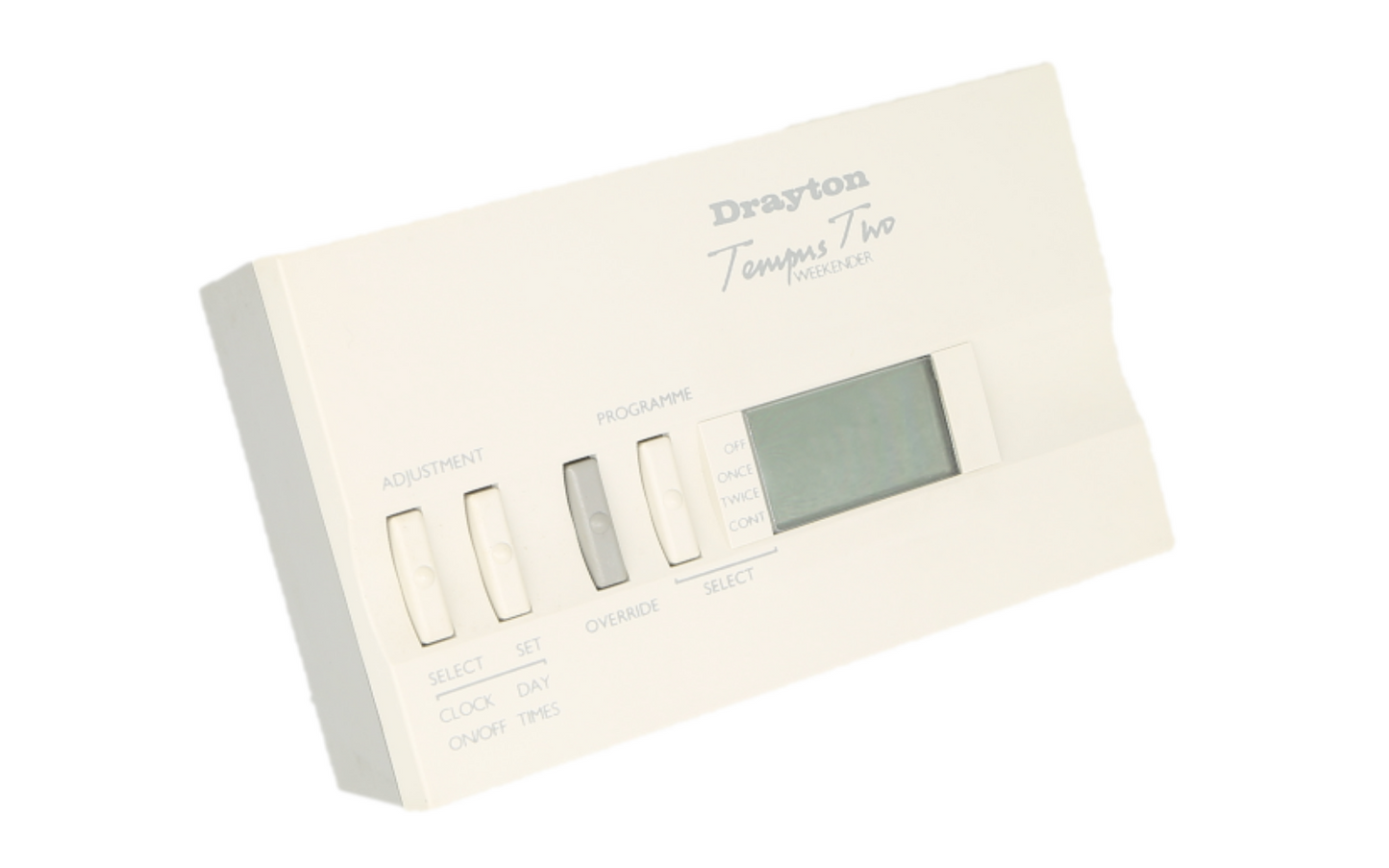 Drayton ACL Tempus Two 2 Weekender Single Channel Electronic Programmer