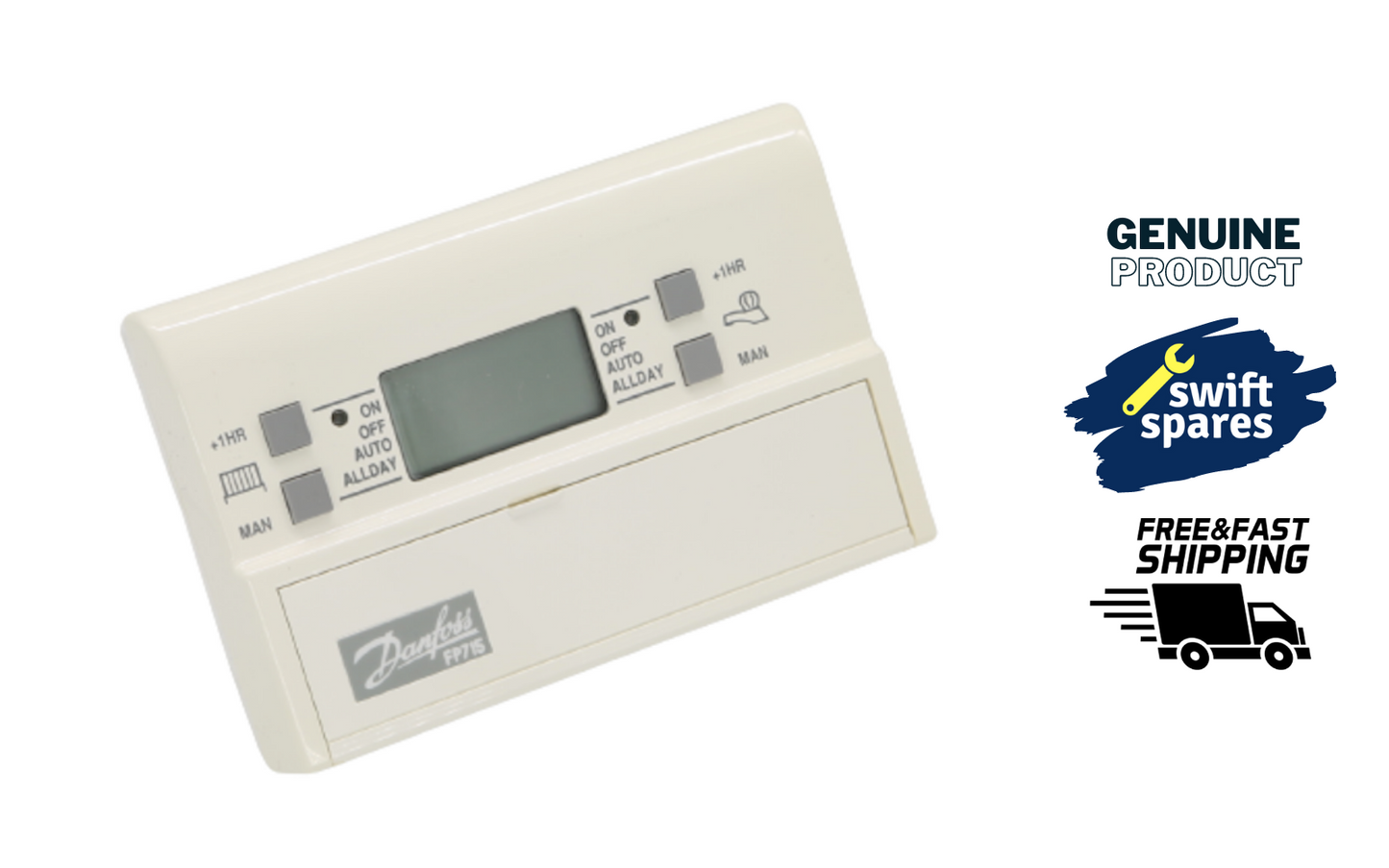 Danfoss FP715 2 Channel Full Programmer 7 Day 5/2 Day 24 Hr Time Clock