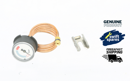 VAILLANT 180982 ECOTEC PLUS VUW 824 831 837 & PRO 24 28 BOILER PRESSURE GAUGE