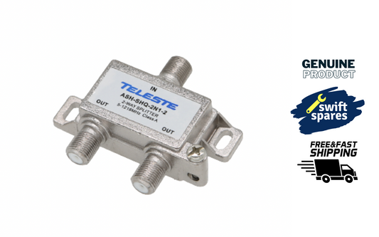 Teleste ASH-SHQ-2N1-2 Two Way Splitter - NEW